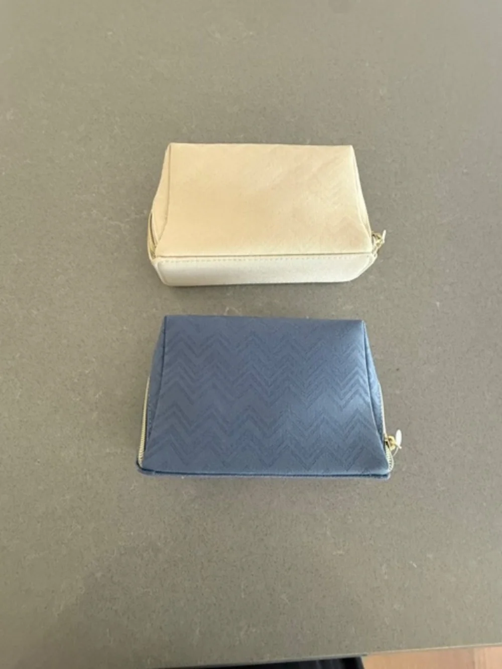 2 New (Blue & Cream) Missoni Delta One First Class Amenity Kit New Sealed